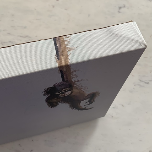 Pottery Barn kids Jungle Animal Canvas Art Sloth & Monkey - Picture 10 of 12